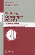 Public Key Cryptography - PKC 2012: 15th International Conference on Practice and Theory in Public Key Cryptography, Darmstadt, Germany, May 21-23, 20