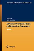 Advances in Computer Science and Information Engineering: Volume 1