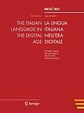 The Italian Language in the Digital Age