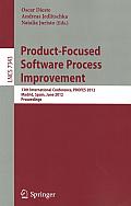 Product-Focused Software Process Improvement: 13th International Conference, Profes 2012, Madrid, Spain, June 13-15, 2012, Proceedings