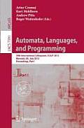 Automata, Languages, and Programming: 39th International Colloquium, Icalp 2012, Warwick, Uk, July 9-13, 2012, Proceedings, Part I