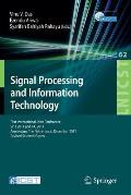 Signal Processing and Information Technology: First International Joint Conference, Spit 2011, Amsterdam, the Netherlands, December 1-2, 2011, Revised