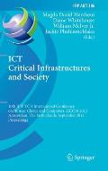 ICT Critical Infrastructures and Society: 10th Ifip Tc 9 International Conference on Human Choice and Computers, Hcc10 2012, Amsterdam, the Netherland