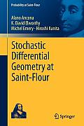 Stochastic Differential Geometry at Saint-Flour