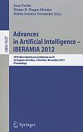 Advances in Artificial Intelligence -- Iberamia 2012: 13th Ibero-American Conference on Ai, Cartagena de Indias, Colombia, November 13-16, 2012, Proce
