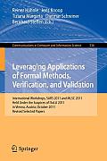 Leveraging Applications of Formal Methods, Verification, and Validation: International Workshops, Sars 2011 and Mlsc 2011, Held Under the Auspices of