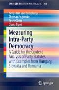 Measuring Intra-Party Democracy: A Guide for the Content Analysis of Party Statutes with Examples from Hungary, Slovakia and Romania