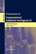 Transactions on Computational Collective Intelligence IX