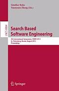 Search Based Software Engineering: 5th International Symposium, Ssbse 2013, St. Petersburg, Russia, August 24-26, 2013. Proceedings