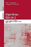Algorithms - ESA 2013: 21st Annual European Symposium, Sophia Antipolis, France, September 2-4, 2013. Proceedings
