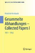 Gesammelte Abhandlungen - Collected Papers I: 1951-1962
