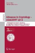 Advances in Cryptology -- Asiacrypt 2013: 19th International Conference on the Theory and Application of Cryptology and Information, Bengaluru, India,