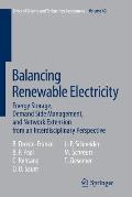 Balancing Renewable Electricity: Energy Storage, Demand Side Management, and Network Extension from an Interdisciplinary Perspective