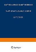 Encyclopedia of Physics / Handbuch Der Physik: Mathematical Methods II / Mathematische Methoden II