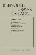Bernoulli 1713 Bayes 1763 Laplace 1813: Anniversary Volume Proceedings of an International Research Seminar Statistical Laboratory University of Calif