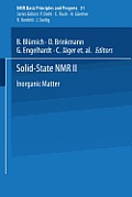 Solid-State NMR II: Inorganic Matter