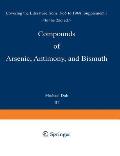 Compounds of Arsenic, Antimony, and Bismuth: First Supplement Covering the Literature from 1965 to 1968