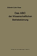 Das ABC Der Wissenschaftlichen Betriebsf?hrung: Primer of Scientific Management