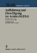 Aufkl?rung Und Einwilligung Im Arztrecht (Esa): Entscheidungssammlung - Deutsche Urteile Seit 1894