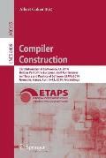 Compiler Construction: 23rd International Conference, CC 2014, Held as Part of the European Joint Conferences on Theory and Practice of Softw
