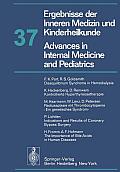 Ergebnisse Der Inneren Medizin Und Kinderheilkunde / Advances in Internal Medicine and Pediatrics