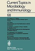 Current Topics in Microbiology and Immunology / Ergebnisse Der Mikrobiologie Und Immunit?tsforschung: Volume 68