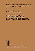 Littlewood-Paley and Multiplier Theory