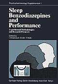Sleep, Benzodiazepines and Performance: Experimental Methodologies and Research Prospects