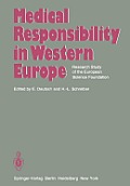 Medical Responsibility in Western Europe: Research Study of the European Science Foundation
