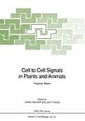 Cell to Cell Signals in Plants and Animals: Progress Report