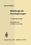Metallurgie Der Ferrolegierungen