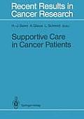 Supportive Care in Cancer Patients