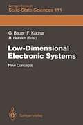 Low-Dimensional Electronic Systems: New Concepts