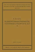 Elementarmathematik Vom H?heren Standpunkte Aus, II: Geometrie