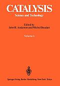 Catalysis: Science and Technology Volume 6