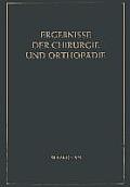 Ergebnisse Der Chirurgie Und Orthop?die