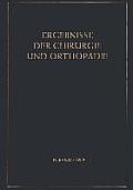 Ergebnisse Der Chirurgie Und Orthop?die