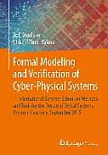 Formal Modeling and Verification of Cyber-Physical Systems: 1st International Summer School on Methods and Tools for the Design of Digital Systems, Br