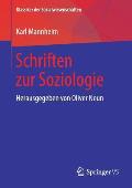 Schriften Zur Soziologie: Herausgegeben Von Oliver Neun