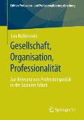 Gesellschaft, Organisation, Professionalit?t: Zur Relevanz Von Professionspolitik in Der Sozialen Arbeit