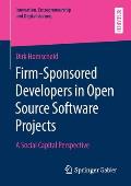 Firm-Sponsored Developers in Open Source Software Projects: A Social Capital Perspective
