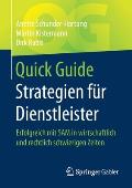 Quick Guide Strategien F?r Dienstleister: Erfolgreich Mit Sam in Wirtschaftlich Und Rechtlich Schwierigen Zeiten