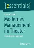 Modernes Management Im Theater: PRAXIS Kulturmanagement