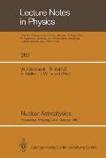Nuclear Astrophysics: Proceedings of a Workshop, Held at the Ringberg Castle, Tegernsee, Frg, April 21-24, 1987