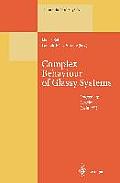 Complex Behaviour of Glassy Systems: Proceedings of the XIV Sitges Conference Sitges, Barcelona, Spain, 10-14 June 1996