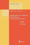 Variable and Non-Spherical Stellar Winds in Luminous Hot Stars: Proceedings of the Iau Colloquium No. 169 Held in Heidelberg, Germany, 15-19 June 1998
