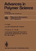 Advances in Polymer Science: Fortschritte Der Hochpolymeren-Forschung