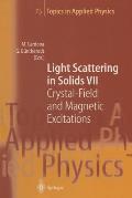 Light Scattering in Solids VII: Crystal-Field and Magnetic Excitations