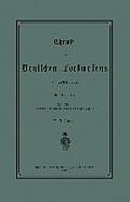 Chronik Des Deutschen Forstwesens Im Jahre 1885