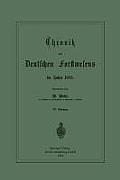 Chronik Des Deutschen Forstwesens Im Jahre 1883